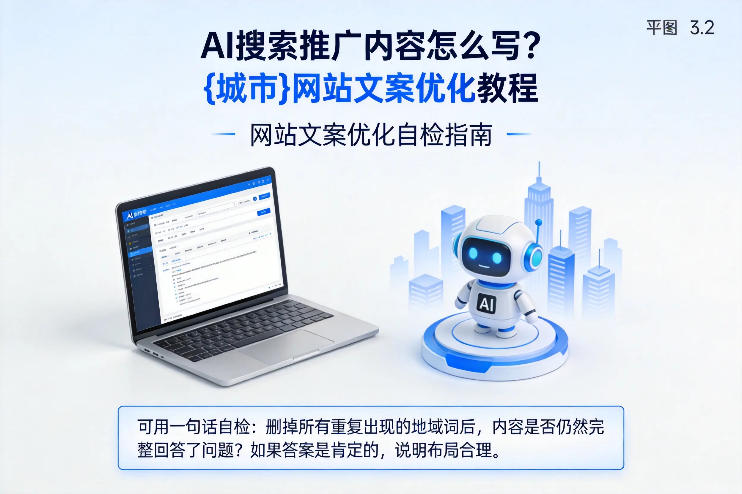 AI搜索推广内容怎么写？陇南网站文案优化教程