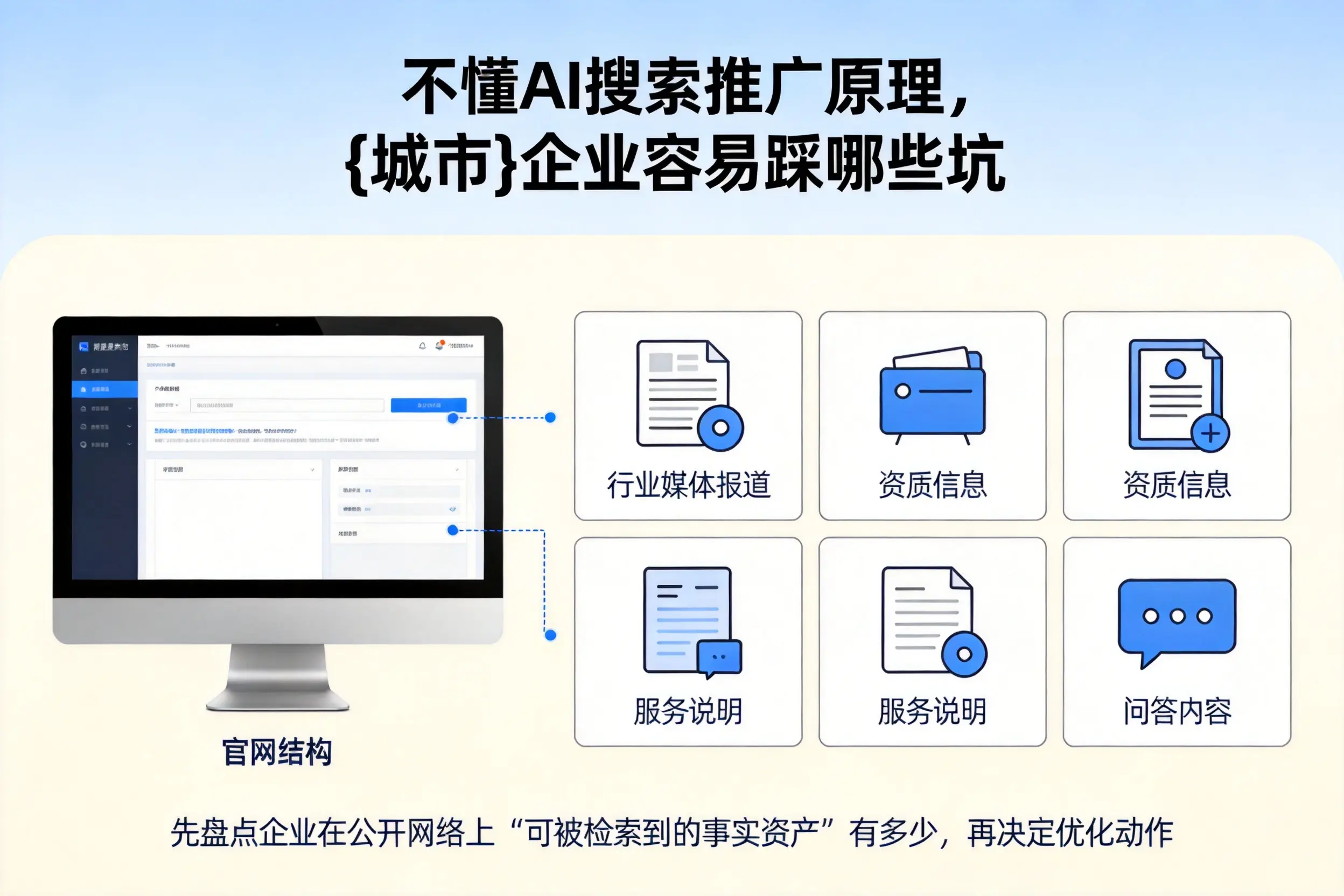 不懂AI搜索推广原理，陇南企业容易踩哪些坑