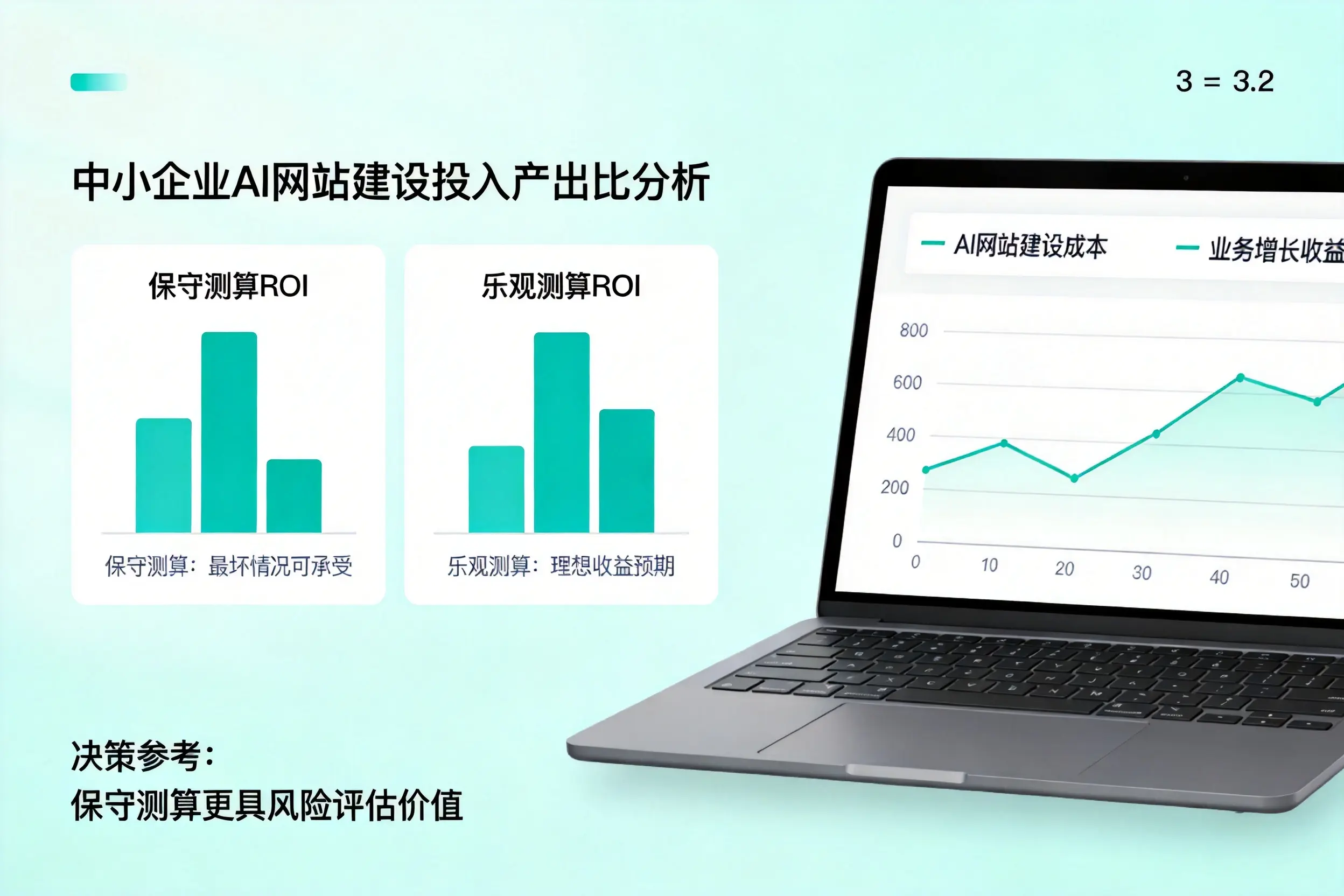 陇南中小企业AI网站建设投入产出比怎么算?先看这份分析
