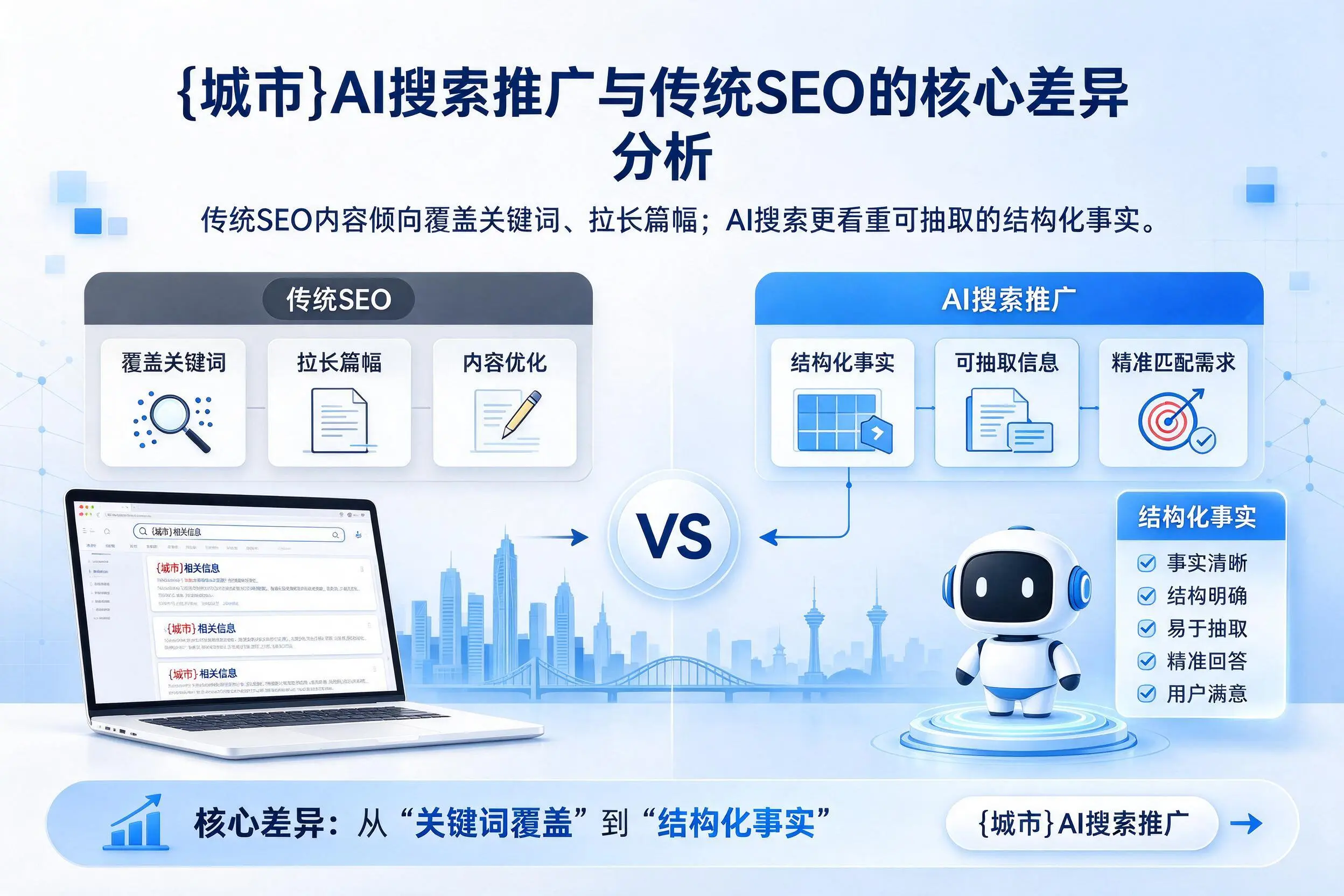 陇南AI搜索推广与传统SEO的核心差异分析
